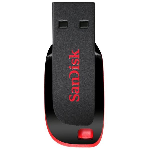 Pendrive USB 2.0 - 16GB - SanDisk Cruzer Blade - SDCZ50-016G-B35