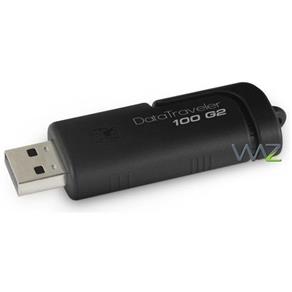 Pendrive USB2.0 4GB Kingston DataTraveler 100 G2 - Preto - DT100G2/4GB