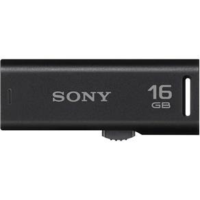 Pendrive USB 2.0 - Sony Retratil Preto - 16GB - USM16GR