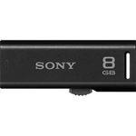 Pendrive USB 2.0 - Sony Retratil Preto - Multilaser - 8GB - USM8GR