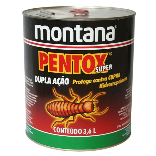 Pentox Super para Cupim Incolor 3.6 Litros - 33C010010 - MONTANA