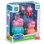 Peppa e Familia Pig, 20 Cm - DTC