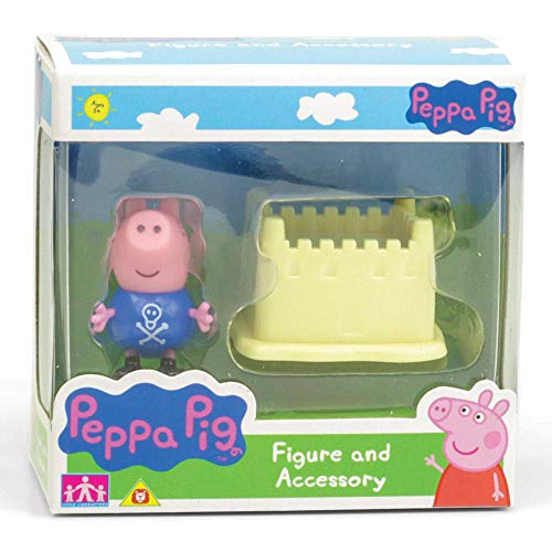 Peppa Pig - Boneco com Acessório - George 5cm