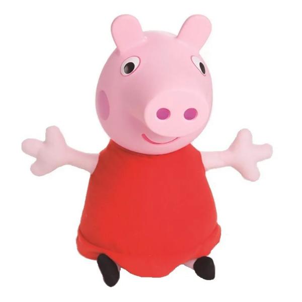Peppa Pig com Som Cabeça de Vinil Estrela