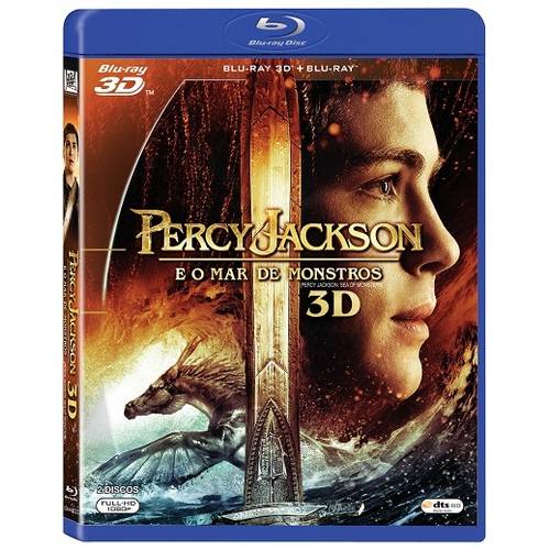Percy Jackson e o Mar de Monstros - Blu-Ray 3d Blu-Ray 2d