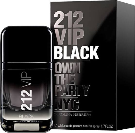 Tudo sobre 'Perfume 212 VIP Black Masculino Eau de Parfum 50ml'