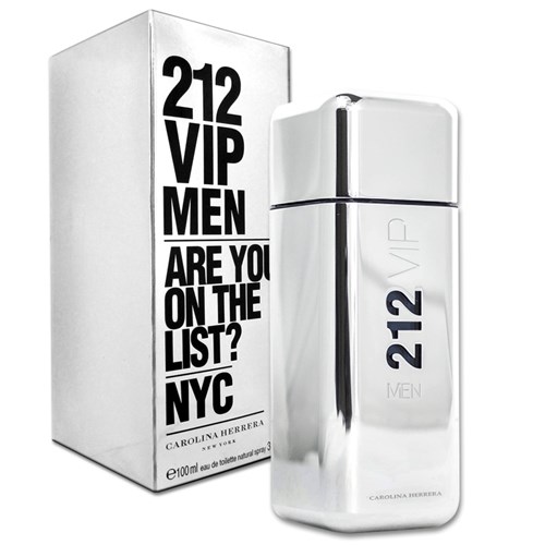 Perfume 212 Vip Men Masculino Eau de Toilette 100Ml ** Carolina Herrer