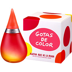 Perfume Agatha Ruiz de La Prada Gotas de Color Feminino Eau de Toilette 50ml