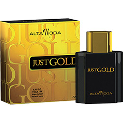 Perfume Alta Moda Just Gold Masculino Eau de Toilette 100ml