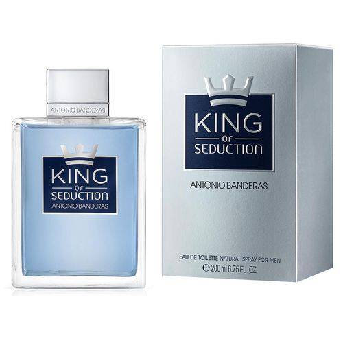 Perfume King Of Seduction Masculino Eau de Toilette 200ml