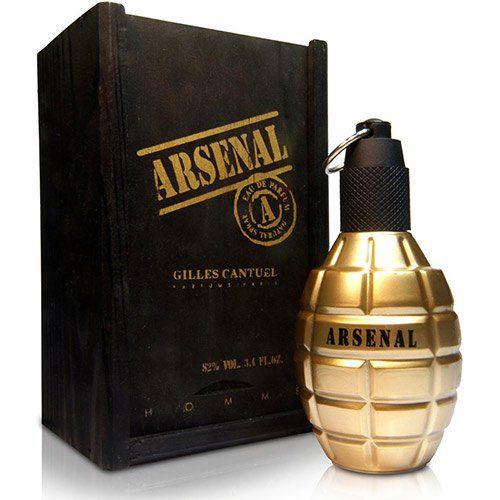 Perfume Arsenal Gold Gilles Cantuel Eau de Parfum Masculino 100 Ml