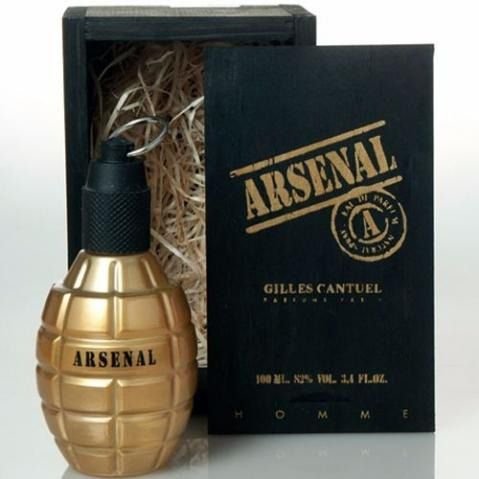 Perfume Arsenal Gold Masculino Eua de Parfum 100ml - Gilles Cantuel