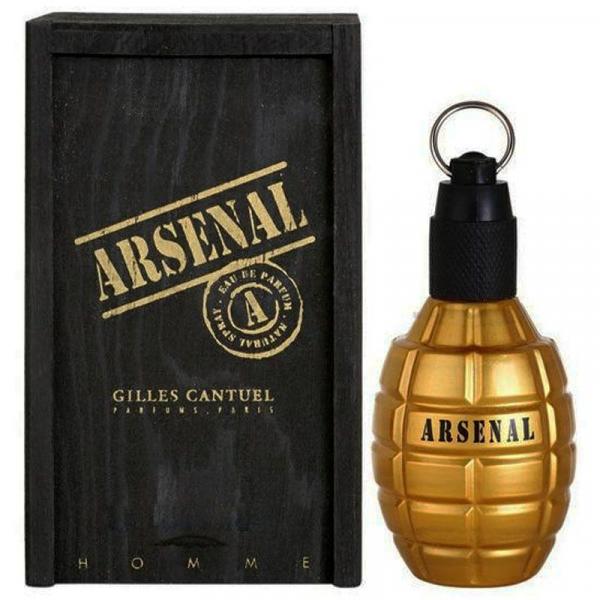 Perfume Arsenal Golden Masculino Eau de Parfum 100ml - Gilles Cantuel