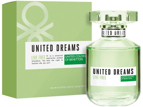 Perfume Benetton United Dreams Live Free - Feminino Eau de Toilette 50ml