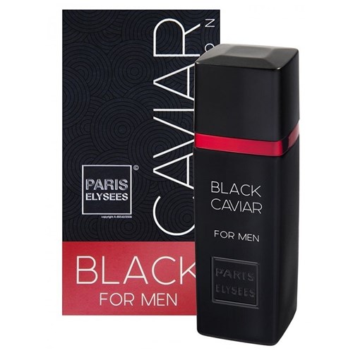 Perfume Black Caviar - Paris Elysees - Masculino - Eau de Toilette (100 ML)