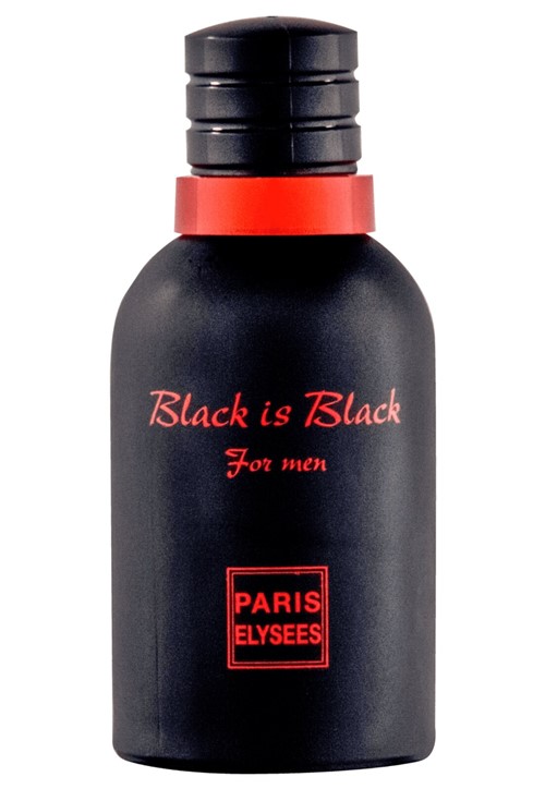 Perfume Black Is Black Masculino Eau Toilett 100ml Paris Elysees
