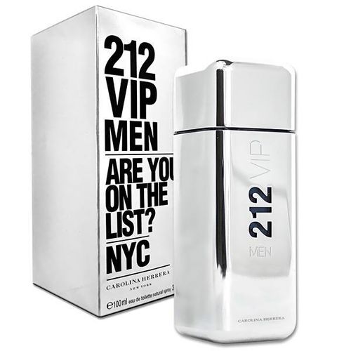 Perfume Carolina Herrera 212 Vip Men Eau de Toilette Masculino 100 Ml