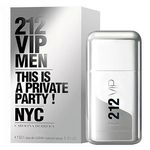 Perfume Carolina Herrera 212 Vip Men Eau de Toilette Masculino 50 Ml