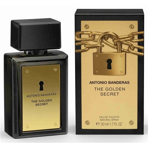 Perfume EDT Antonio Banderas Masculino The Golden Secret 50ml