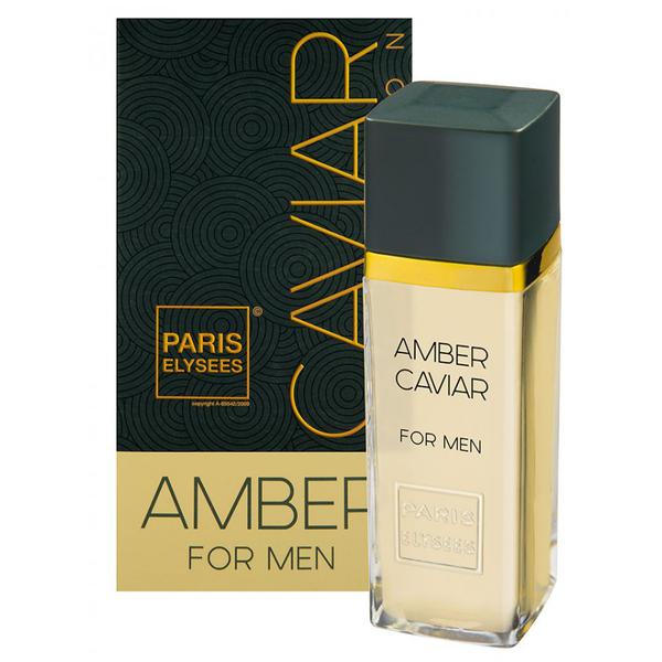 Perfume Edt Paris Elysees Amber Caviar 100 Ml Masculino