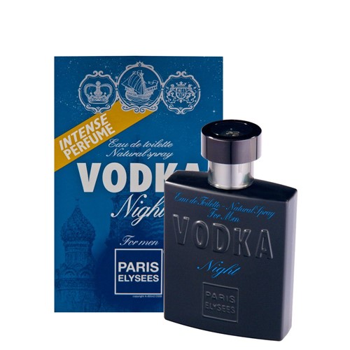 Perfume EDT Paris Elysees Masculino Vodka Night 100ml