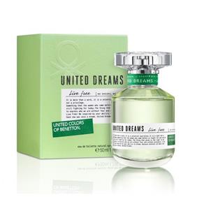 Perfume Feminino Benetton United Dreams Live Free 50ml