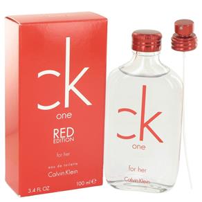 Perfume Feminino Ck One Red Calvin Klein Eau de Toilette - 100 Ml