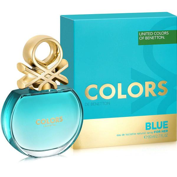 Perfume Feminino Colors Blue Benetton Eau de Toilette 80ml