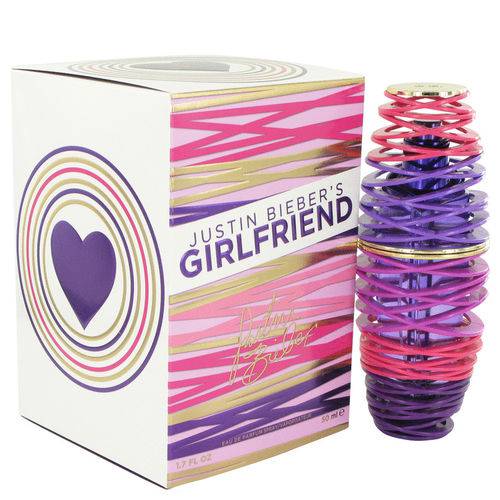 Tudo sobre 'Perfume Feminino Girlfriend Justin Bieber 50 Ml Eau de Parfum'