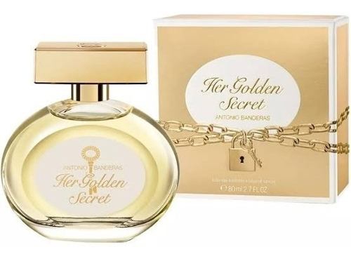 Perfume Feminino Her Golden Secret Antonio Banderas 80ml