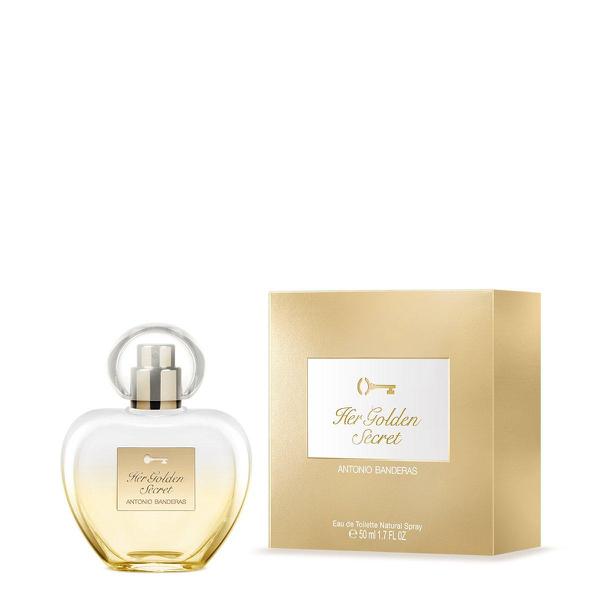 Perfume Feminino Her Golden Secret Antonio Banderas Eau de Toilette 50ml