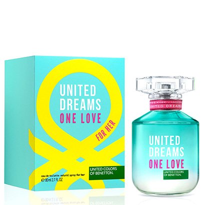 Perfume Feminino One Love Her Benetton Eau de Toilette 80ml