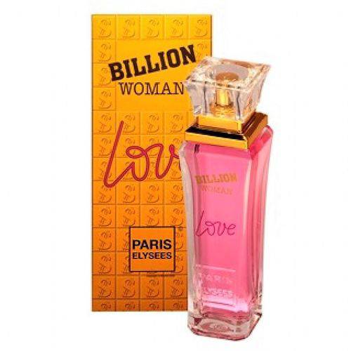 Perfume Feminino Paris Elysees Billion Woman Love 100 Ml
