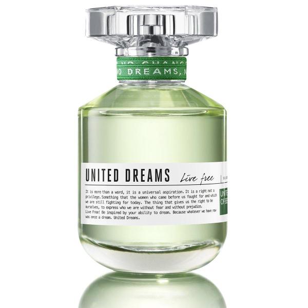 Perfume Feminino United Dreams Live Free Benetton Eau de Toilette 80ml
