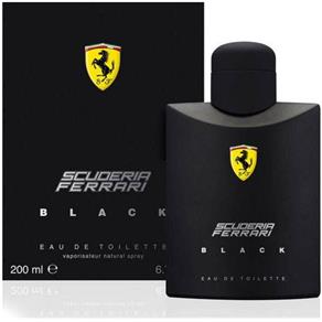 Perfume Ferrari Black EDT Masculino - 200ml