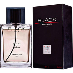 Perfume Geparlys Black For Men Karen Low Eau de Toilette 100ml