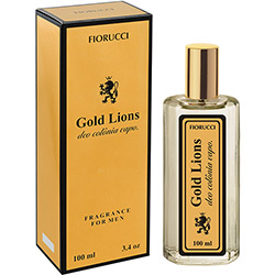 Perfume Gold Lions Fiorucci Masculino Deo Colônia 100ml
