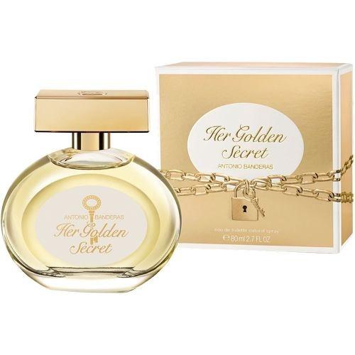 Perfume Her Golden Secret Antonio Banderas 80ml Edt Feminino