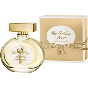 Perfume Her Golden Secret Edt Femenino Antonio Banderas - 80 Ml