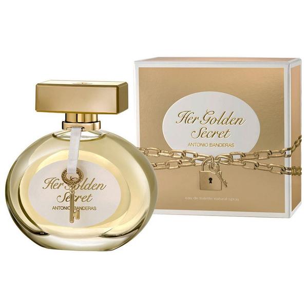 Perfume Her Golden Secret Feminino Eau de Toilette 80ml - Antonio Banderas