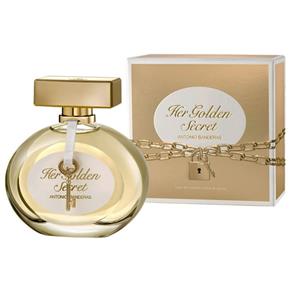 Perfume Her Golden Secret Feminino Eau de Toilette - Antonio Banderas - 80 Ml
