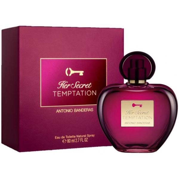 Perfume Her Secret Temptation Women Edt 80ml - Antonio Bandeiras