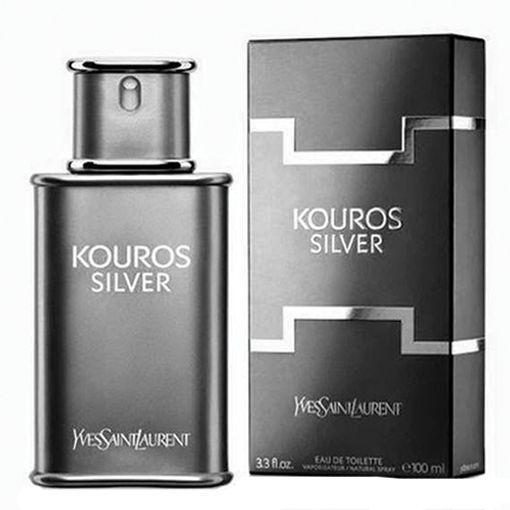 Perfume Kouros Silver Masculino Eau de Toilette 100ml - Yves Saint Laurent
