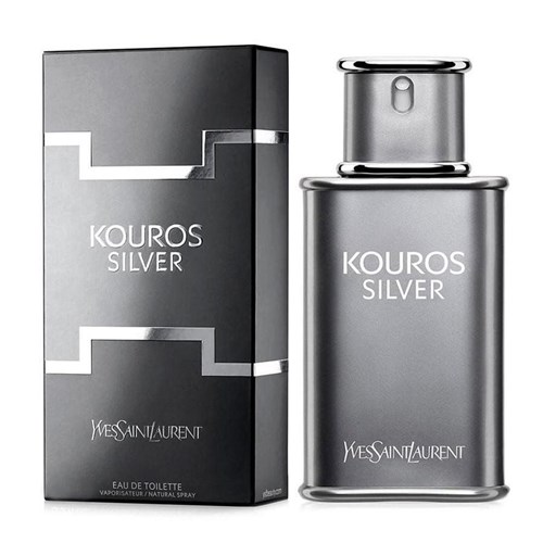 Perfume Kouros Silver - Yves Saint Laurent - Masculino - Eau de Toilet... (50 ML)