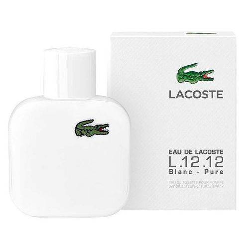 Tudo sobre 'Perfume Lacoste Eau de Lacoste L1212 Blanc Pure Homme Edt 100 Ml - Lacoste'