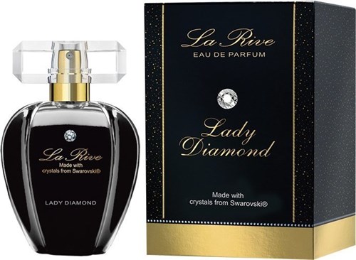 Perfume Lady Diamond Swarovski - La Rive - Feminino - Eau de Parfum (75 ML)