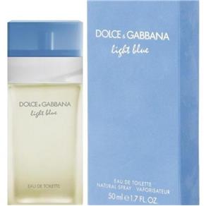 Perfume Light Blue EDT Feminino 50ml Dolce e Gabbana