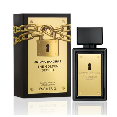 Perfume Masculino Antonio Banderas Golden Secret 30Ml