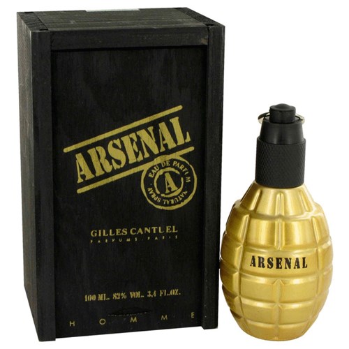 Perfume Masculino Arsenal Gold Gilles Cantuel 100 Ml Eau de Parfum