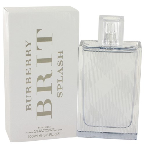 Perfume Masculino Brit Splash Burberry 100 Ml Eau de Toilette